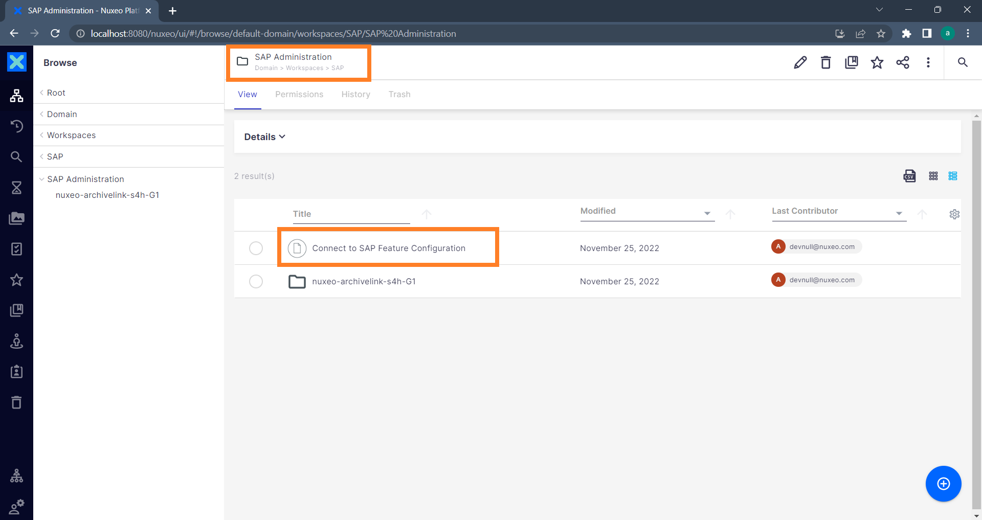 Config file path