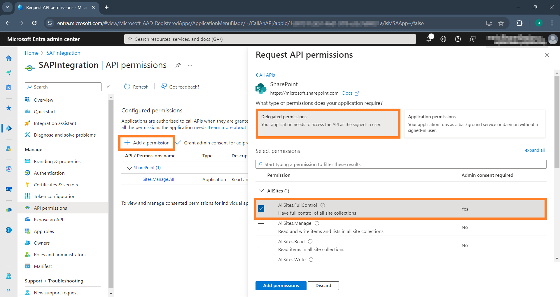 MS Entra ID API: API Persmissions 3